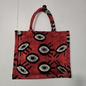 Wolf and WillaRed Eye Tote